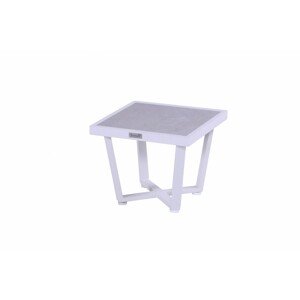 Hartman Zahradní Konferenční stolek Luxor 44 x 44 cm - bílý
