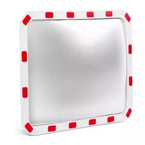 Dopravní zrcadlo 60 x 80 x 8 cm 130° obdélníkové - Plachty na auta MSW