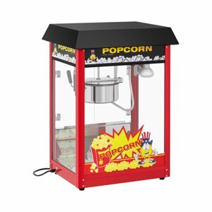 Stroj na popkorn pracovní cyklus 120 s černá stříška - Stroje na popcorn Royal Catering