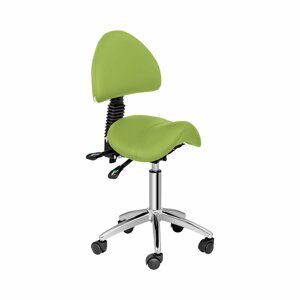 Sedlová židle 550–690 mm 150 kg Light green - Sedlové židle physa