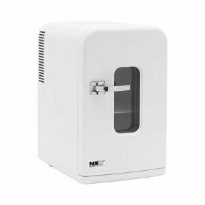 Mini chladnička 12 V / 230 V zařízení 2 v 1 s funkcí ohřevu 15 l bílá - Chladicí boxy MSW