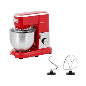 Kuchyňský robot 1 300 W červený - Stolní mixéry bredeco