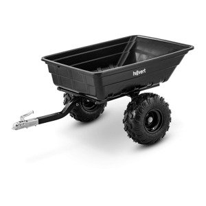Zahradní vozík s tažným zařízením 700 kg sklápěcí 210 l - Zahradní vozíky hillvert