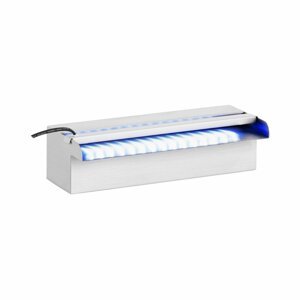 Bazénový chrlič vody 30 cm LED osvětlení - Chrliče vody Uniprodo