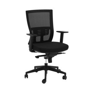 Kancelářská židle síťované opěradlo 100 kg černá - Kancelářské židle Fromm & Starck