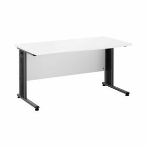 Kancelářský stůl 140 x 73,5 cm bílá / šedá - Psací stoly Fromm & Starck