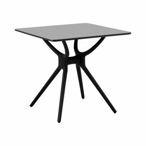 Stůl čtvercový 80 x 80 cm černý - Stoly Fromm & Starck
