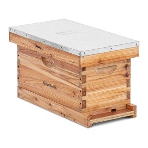 Langstroth Včelí úl 2 rámy a podlahová kazeta s vletovým otvorem - Včelařské potřeby Wiesenfield