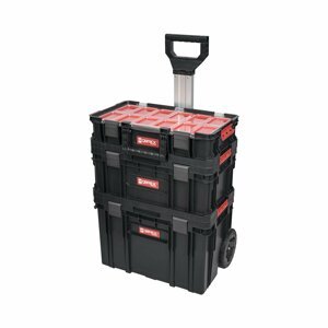 Mobilní kufr na nářadí systém TWO Plus – sada včetně kufru na nářadí a organizéru - Kufry a boxy na nářadí Qbrick System