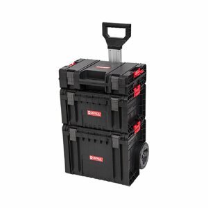 Mobilní kufr na nářadí System Pro – sada vozíku, krabice a kufru - Kufry a boxy na nářadí Qbrick System