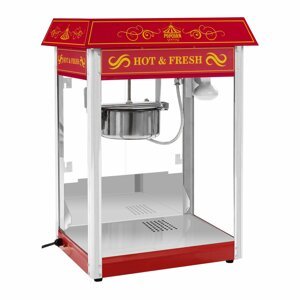 B-zboží Stroj na popcorn červený americký design - Zboží z druhé ruky Potřeby pro gastronomii Royal Catering