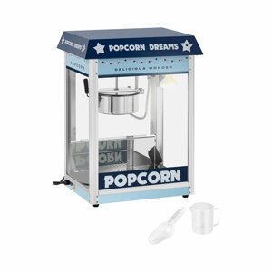 B-zboží Stroj na popcorn modrý - Zboží z druhé ruky Potřeby pro gastronomii Royal Catering