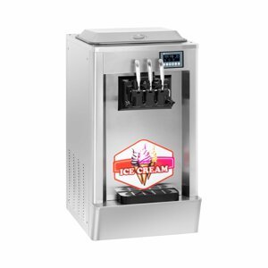 B-zboží Stroj na točenou zmrzlinu 1 870 W 2 x 8,5 l 20 l/h - Zboží z druhé ruky Royal Catering