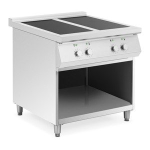 B-zboží Indukční vařič 17000 W 4 varné plochy 260 °C Úložný prostor - Zboží z druhé ruky Potřeby pro gastronomii Royal Catering