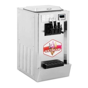 B-zboží Stroj na točenou zmrzlinu 1 550 W 23 l/h třípákový - Zboží z druhé ruky Potřeby pro gastronomii Royal Catering