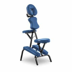 B-zboží Masážní židle 130 kg modrá barva - Zboží z druhé ruky Sport a zdraví physa
